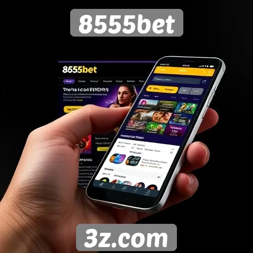 Acessibilidade do site 8555bet em dispositivos móveis